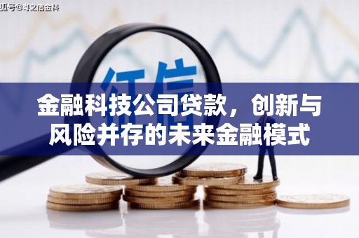 东势金融科技公司贷款，创新与风险并存的未来金融模式