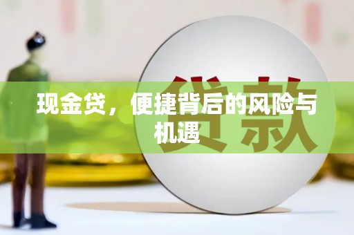 东势现金贷，便捷背后的风险与机遇