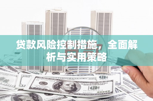 东势贷款风险控制措施，全面解析与实用策略