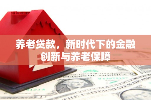 东势养老贷款，新时代下的金融创新与养老保障