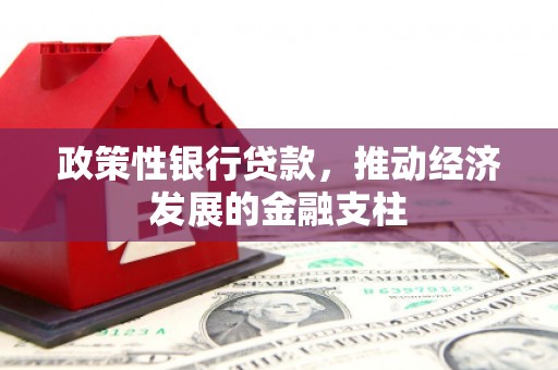 东势政策性银行贷款，推动经济发展的金融支柱