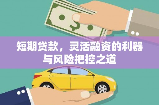 东势短期贷款，灵活融资的利器与风险把控之道