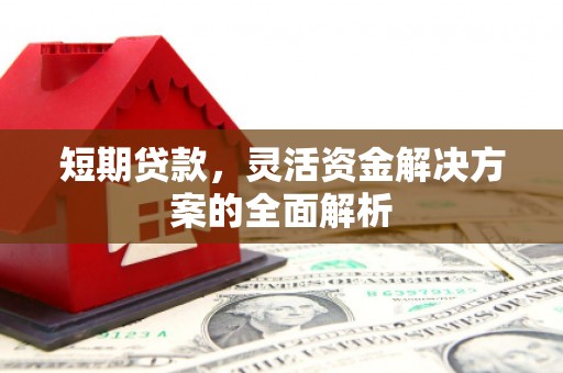 东势短期贷款，灵活资金解决方案的全面解析
