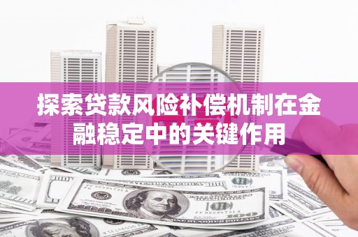 东势探索贷款风险补偿机制在金融稳定中的关键作用