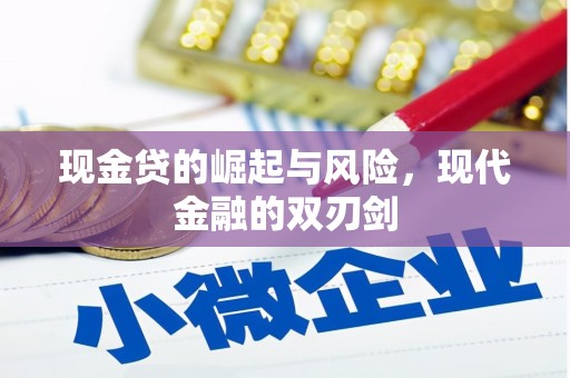 东势现金贷的崛起与风险，现代金融的双刃剑
