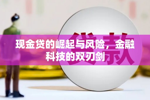 东势现金贷的崛起与风险，金融科技的双刃剑