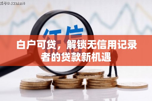 东势白户可贷，解锁无信用记录者的贷款新机遇