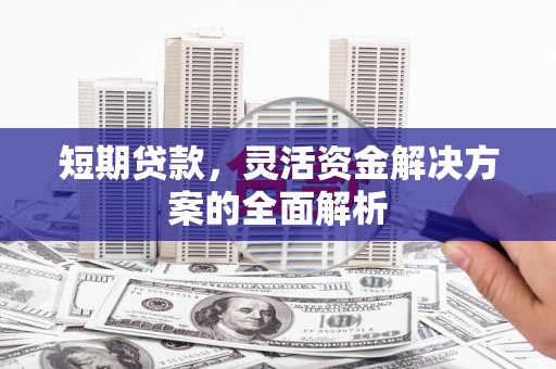 东势短期贷款，灵活资金解决方案的全面解析