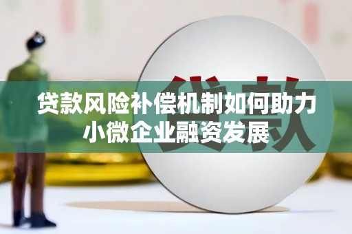 东势贷款风险补偿机制如何助力小微企业融资发展