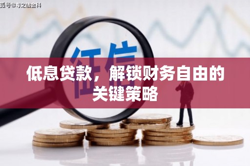 东势低息贷款，解锁财务自由的关键策略