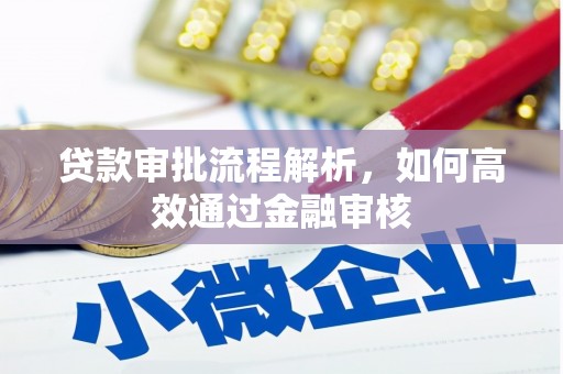 东势贷款审批流程解析，如何高效通过金融审核