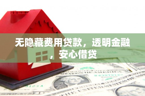 东势无隐藏费用贷款，透明金融，安心借贷