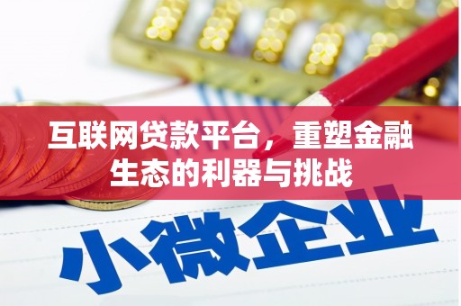 东势互联网贷款平台，重塑金融生态的利器与挑战