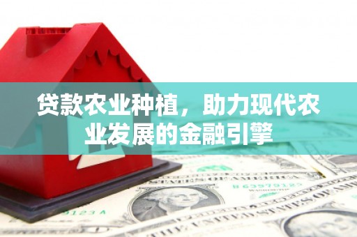 东势贷款农业种植，助力现代农业发展的金融引擎