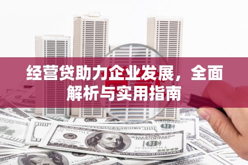 东势经营贷助力企业发展，全面解析与实用指南