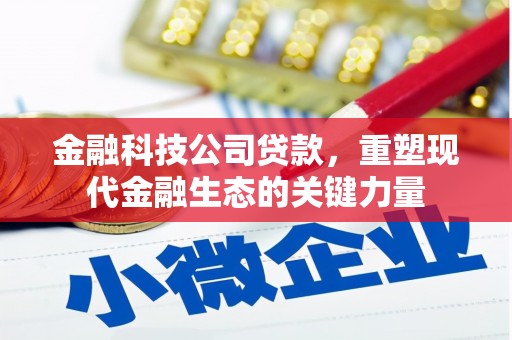 东势金融科技公司贷款，重塑现代金融生态的关键力量
