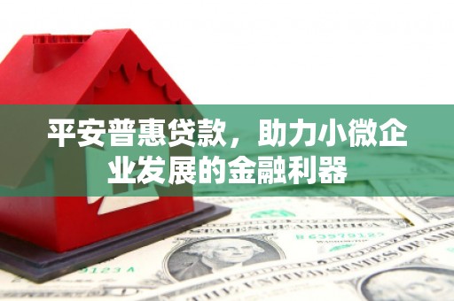 东势平安普惠贷款，助力小微企业发展的金融利器
